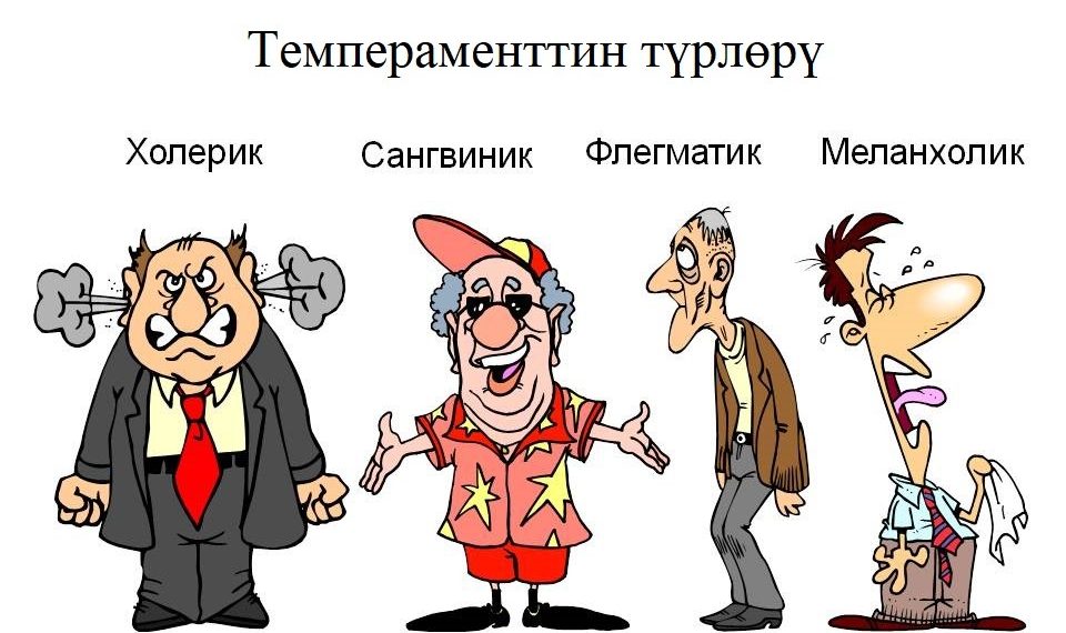 Темпераментти кантип аныктаса болот?
