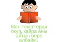 Тексттерди маани берип окусам деле түшүнбөйм