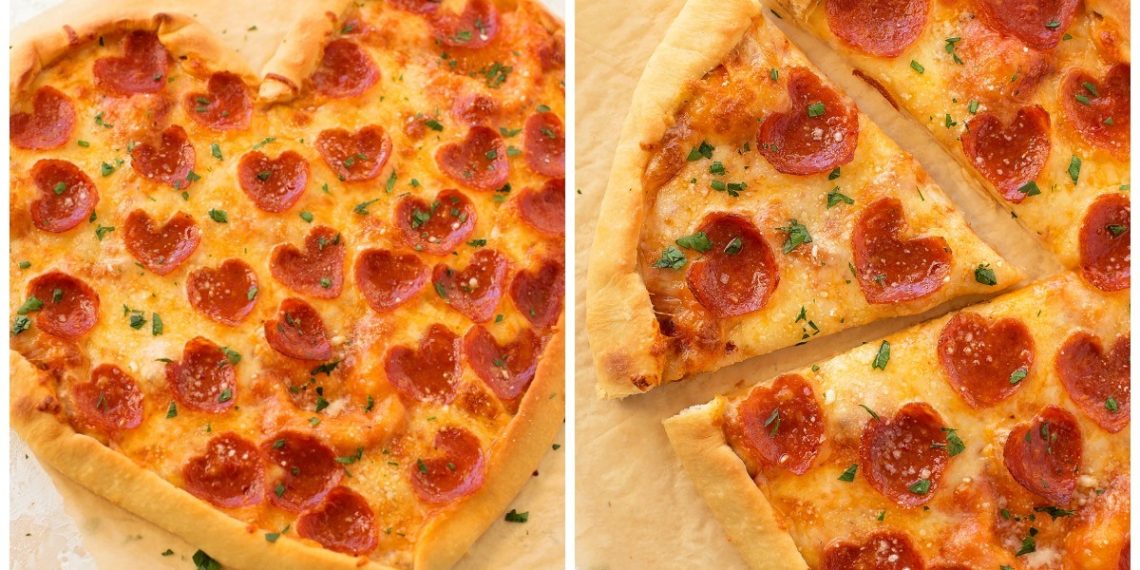 Ашкана сырлары: Сүйүктүүңүзгө жүрөк формасында пицца жасап бериңиз