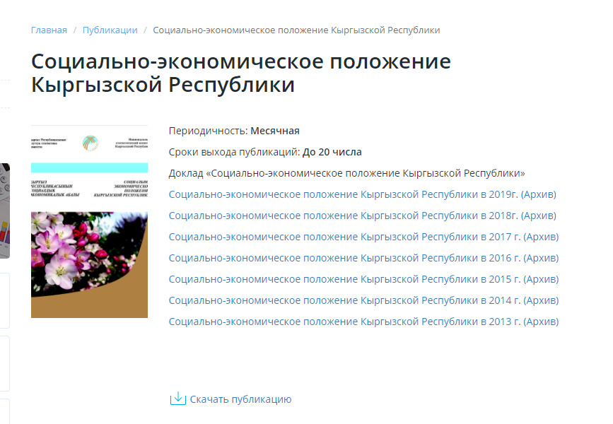Может ли обычный гражданин понять статистику по Кыргызстану? Анализ сайта Нацстаткома