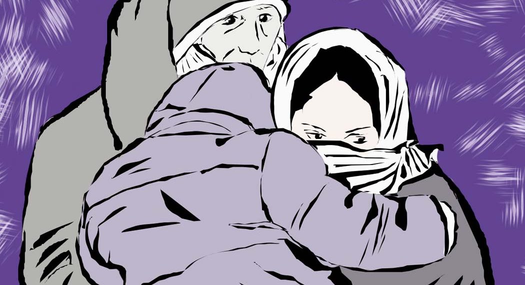 Январь айында ооруп жаткан балам менен сыртка кууп чыкты