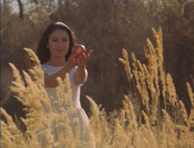 Сүрөттөгү бейтааныш сулуу ким? "Кызыл алма" тасмасы тууралуу тест