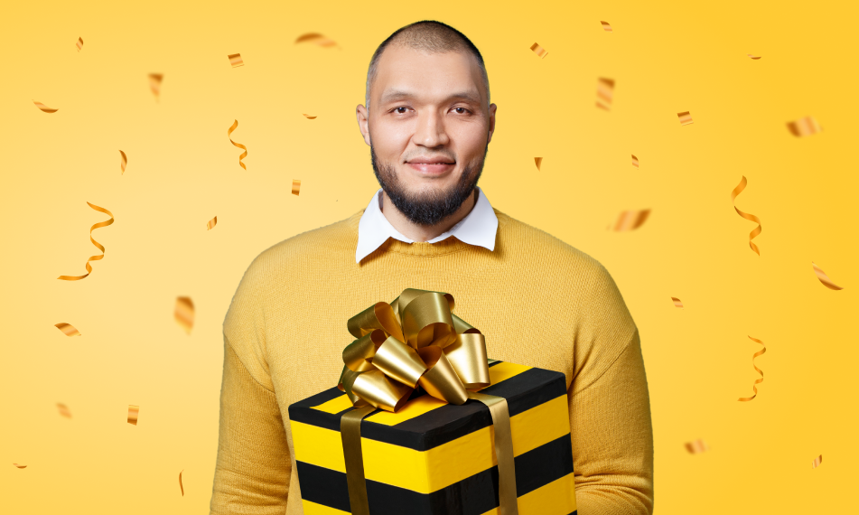 Бонустарды баары алат! Белектериңиз күтүп жатат!