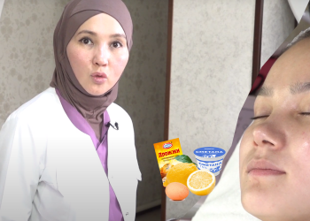 Үй шартында бетке кам көрүү үчүн маска