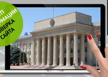 Маалыматка жеткиликтүүлүк. Өкмөттүн сайтын анализдөө