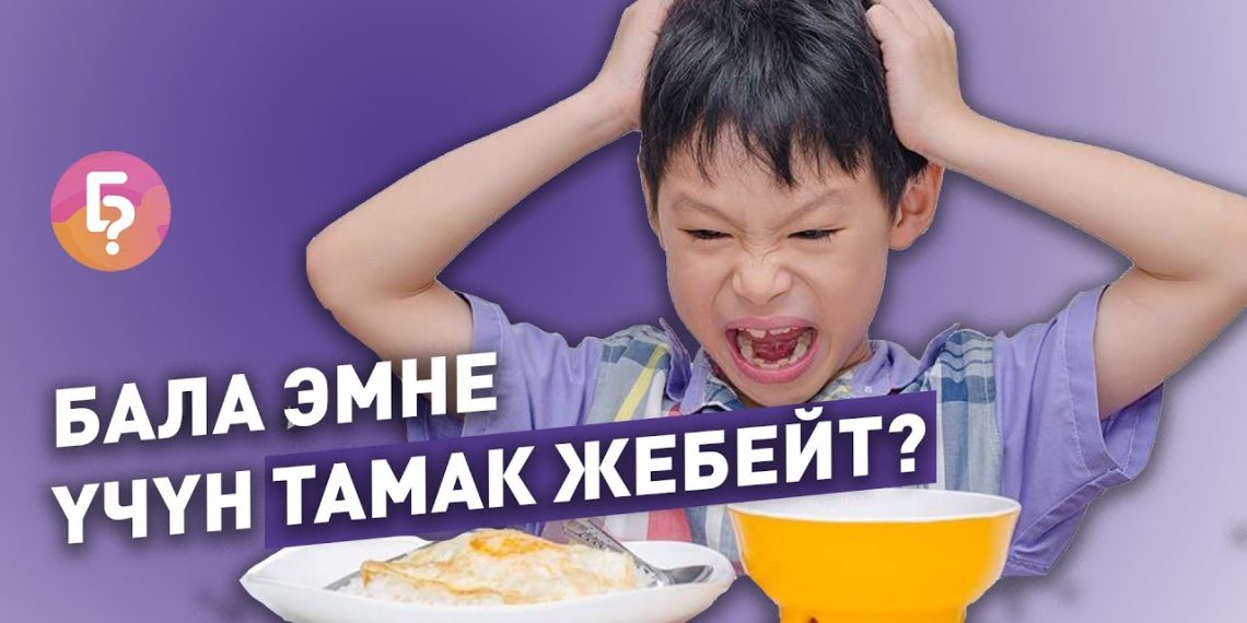 Бала эмне үчүн тамак жебейт? Педиатр жооп берет