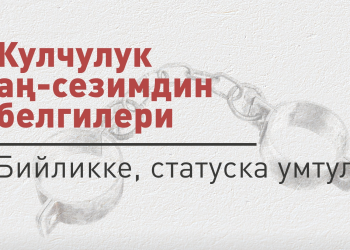 Кулчулук аң-сезимдин белгилери